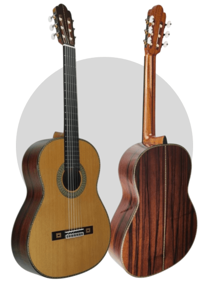 perfiles delantero y trasero de la AT-15 de Antonio de Toledo