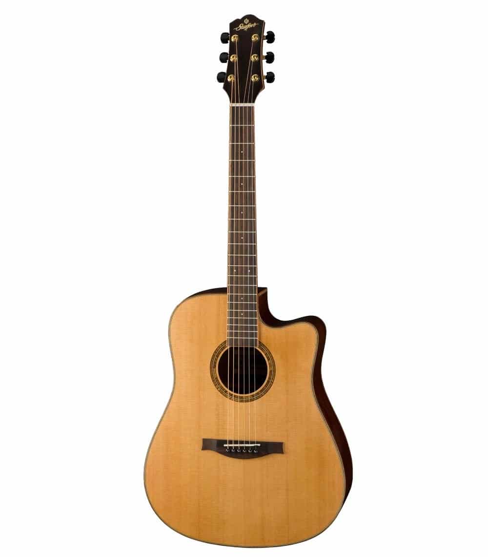 STUDIO-49-D-ECW - GUITARRA ACUSTICA STANFORD SERIE RADIOTONE FORMATO DREADNOUGHT CUTAWAY EQ