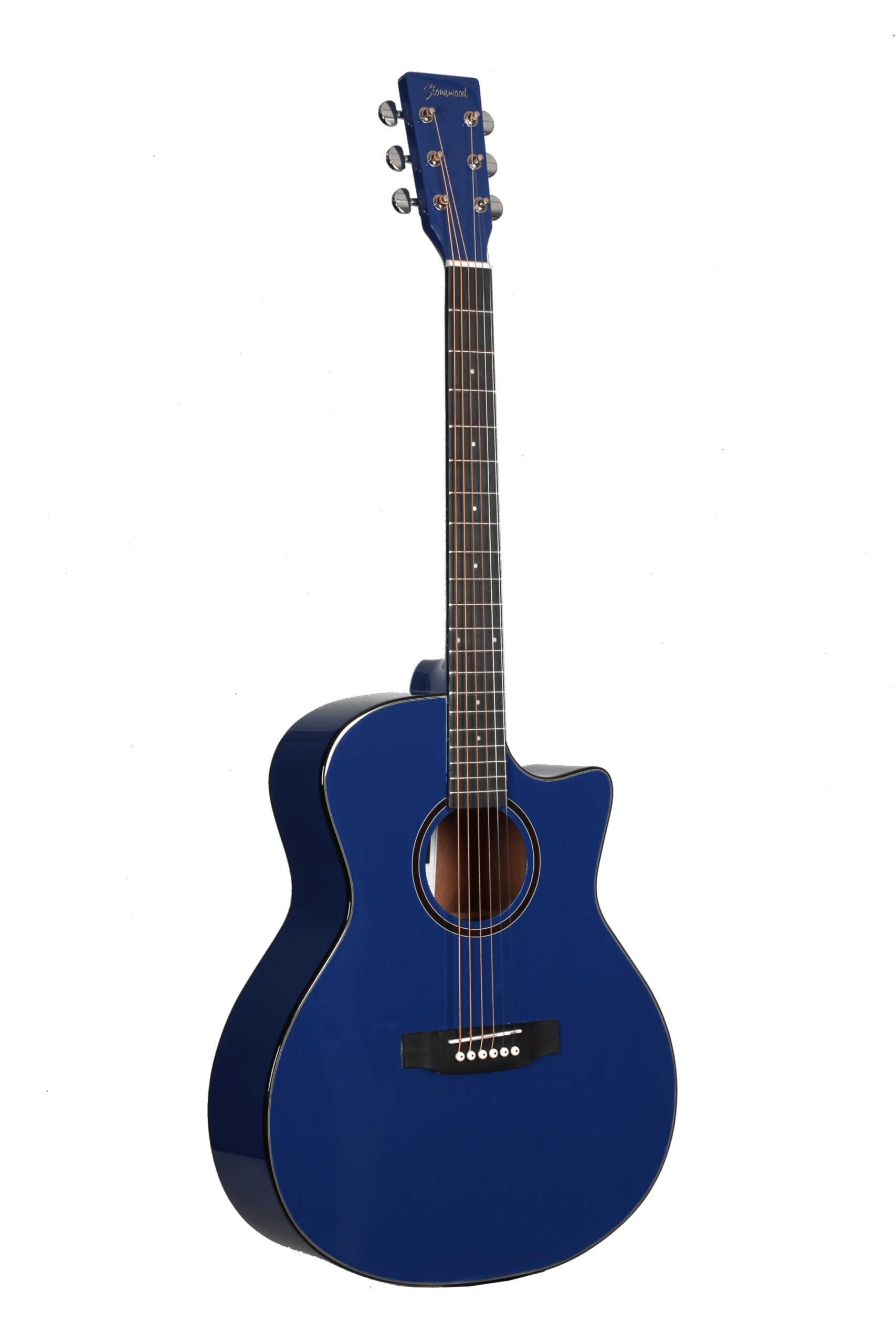 GC-CE-TBB - GUITARRA ELECTRO-ACUSTICA STONEWOOD TIPO GRAND AUDITORIUM GUITAR FISHMAN GT2 AZUL
