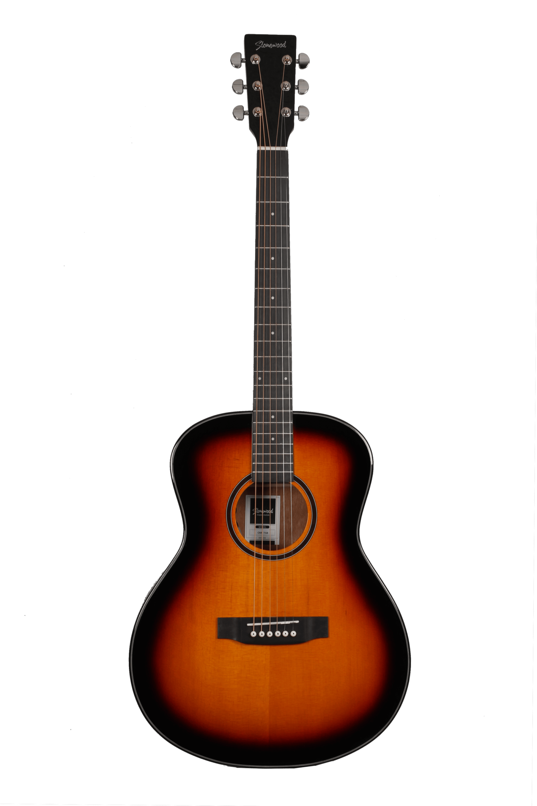 OM-TSB - GUITARRA ELECTRO-ACUSTICA STONEWOOD TIPO OM GUITAR FISHMAN GT2 TOBACCO SUNBURST