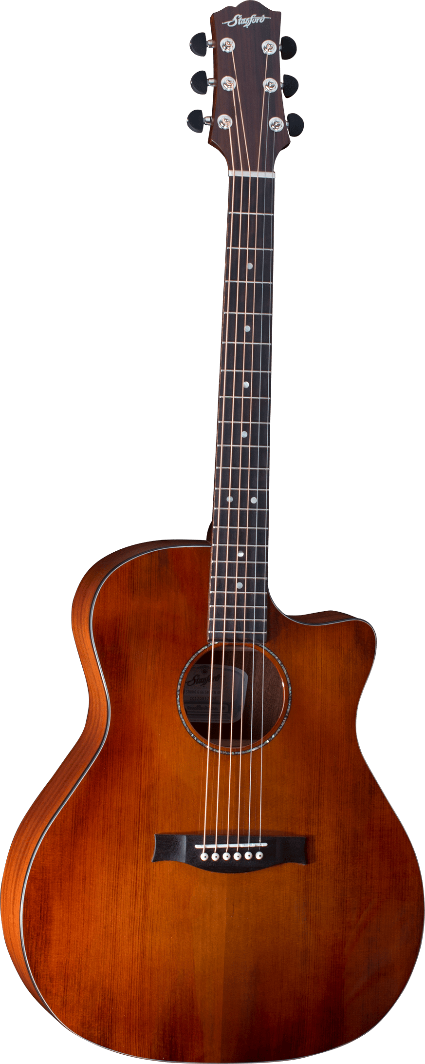 STUDIO-66-G-ECW GUITARRA ACUSTICA STANFORD SERIE RADIOTONE GRAN AUDITORIUM CUTAWAY EQ ANTIQUE TOP