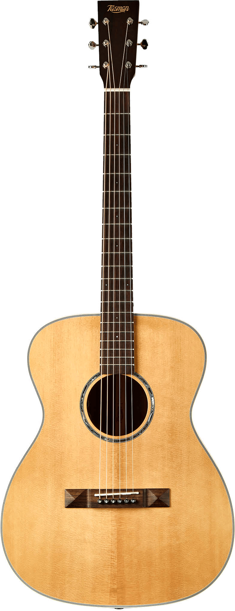 THE TASMAN TA200O-E OM ELECTRO-ACUSTICA FISHMAN SONITONE GT2 , PREMIUM HARD CASE