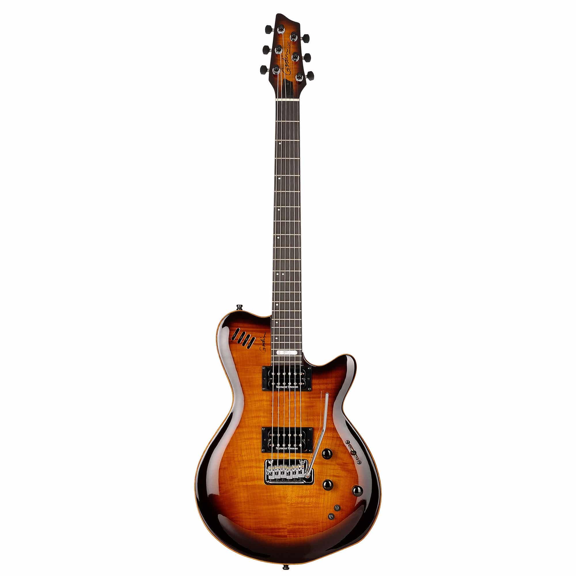 Guitarra Godin LGXT Cognac Burst Flame AA with Bag