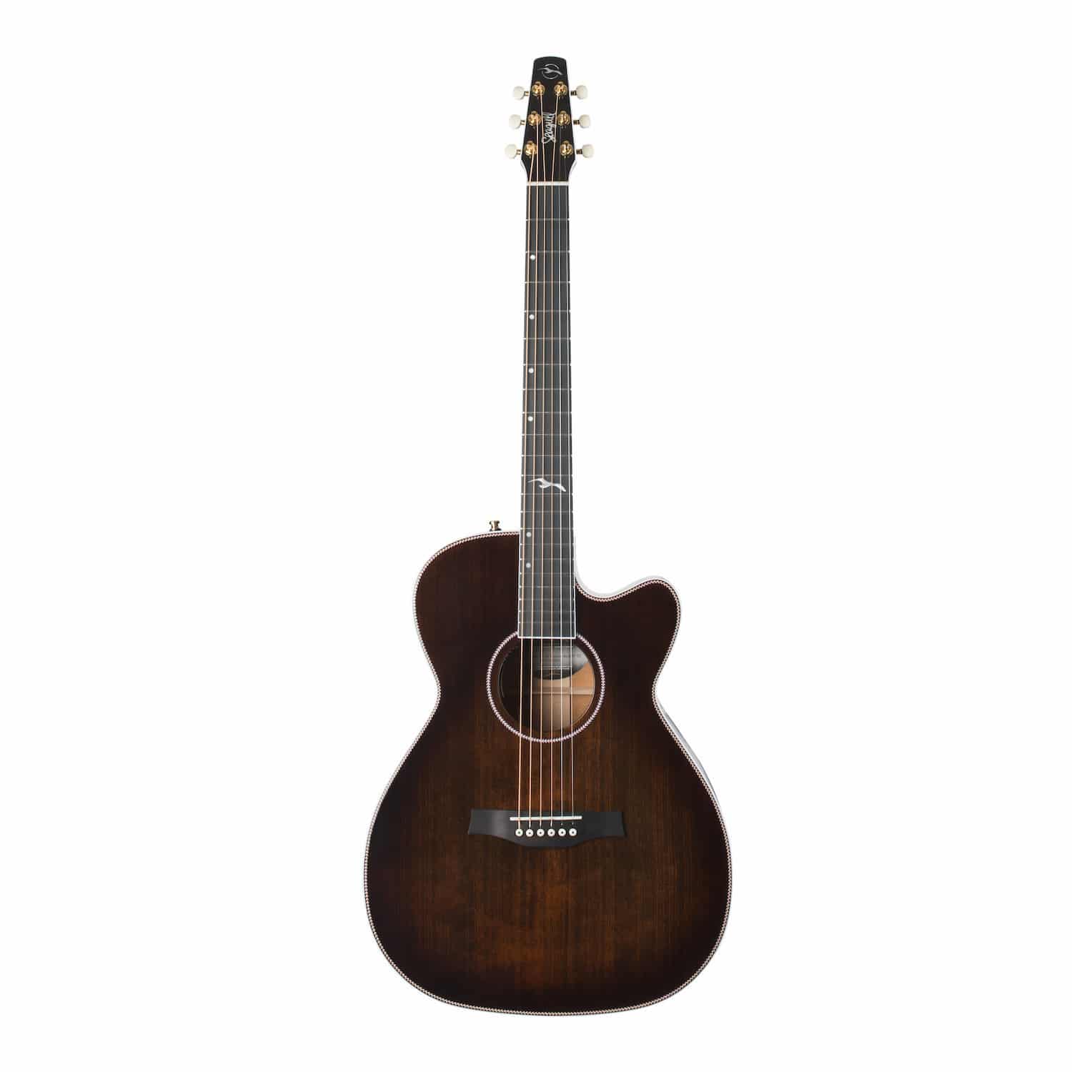 Guitarra Seagull Artist Mosaic CH CW Bourbon Burst GT EQ