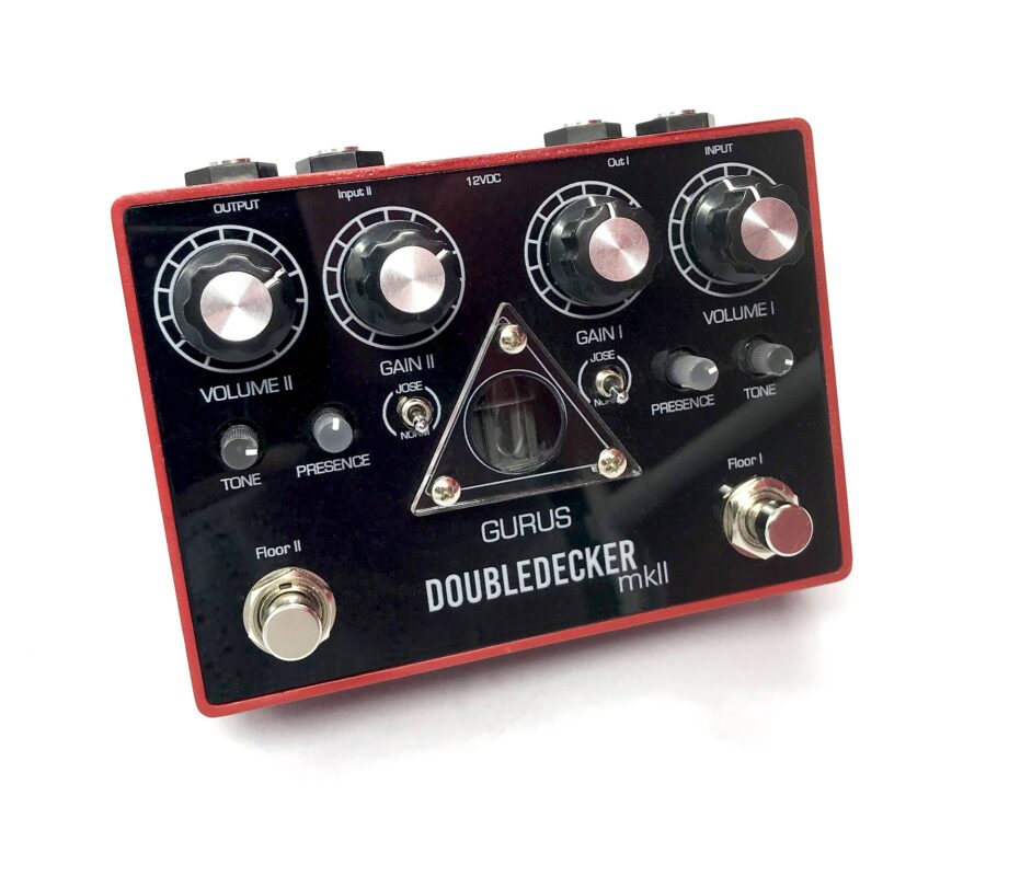 DOUBLE-DECKER MKII - Pedal de distorsión a válvula para guitarra