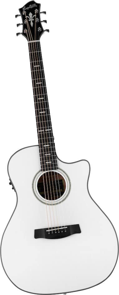 Guitarra Hagstrom SILJAN II GRAND AUDITORIUM CE WH