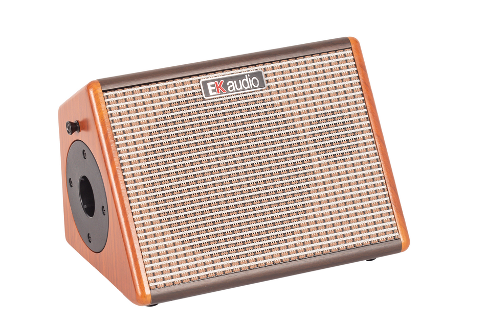 AG26A AMPLIFICADOR GUITARRA ACÚSTICA EK AUDIO DE 25W CON BATERÍA RECARGABLE
