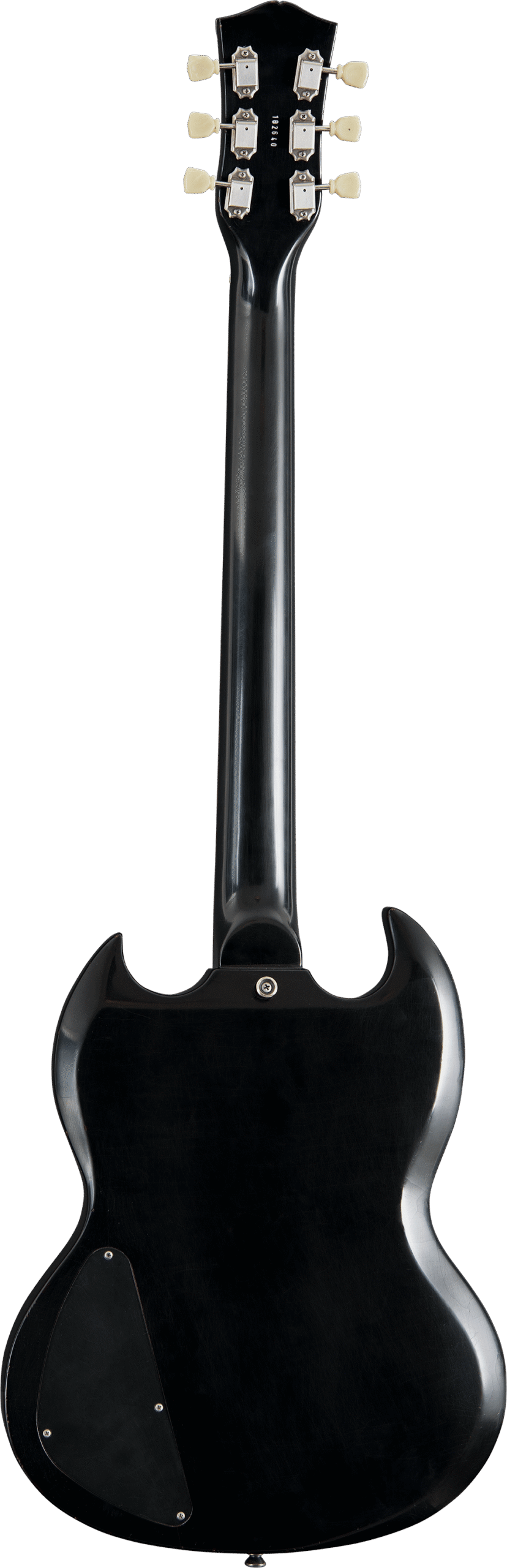 ALBATROZ-65-2-P90-BK - GUITARRA ELECTRICA MAYBACH TIPO SG VINTAGE 2 - P90 BK AGED