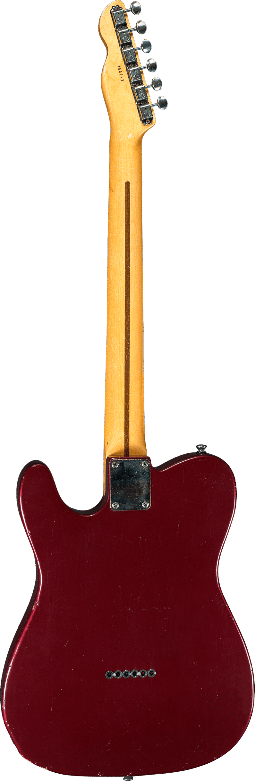 TELEMAN-T54-WINERED-AGED - GUITARRA ELECTRICA MAYBACH TIPO TELE ´54 WINERED METALLIC AGED