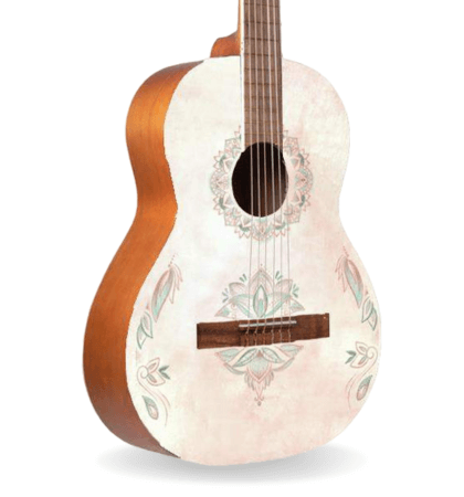 guitarra bamboo bg39-lm lotus mandala