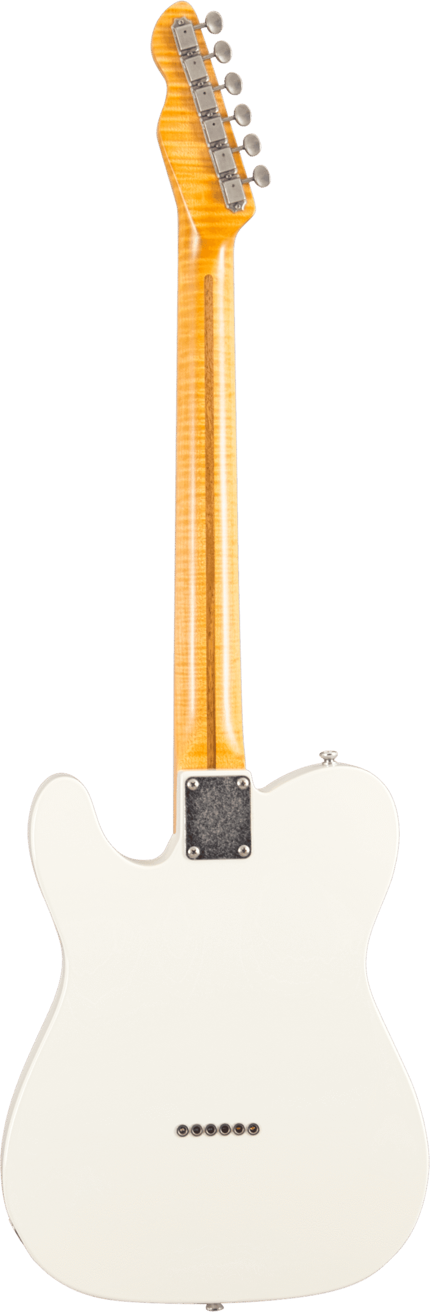 TELEMAN-TL-VW - GUITARRA ELECTRICA MAYBACH TIPO TELE THINLINE VINTAGE WHITE