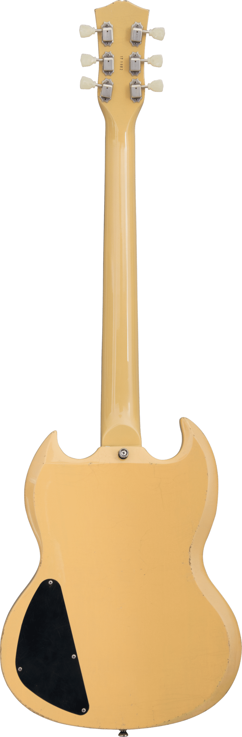 ALBATROZ-65-2-P90-TV GUITARRA ELECTRICA MAYBACH ALBATROZ '65-2 P90 TV YELLOW AGED