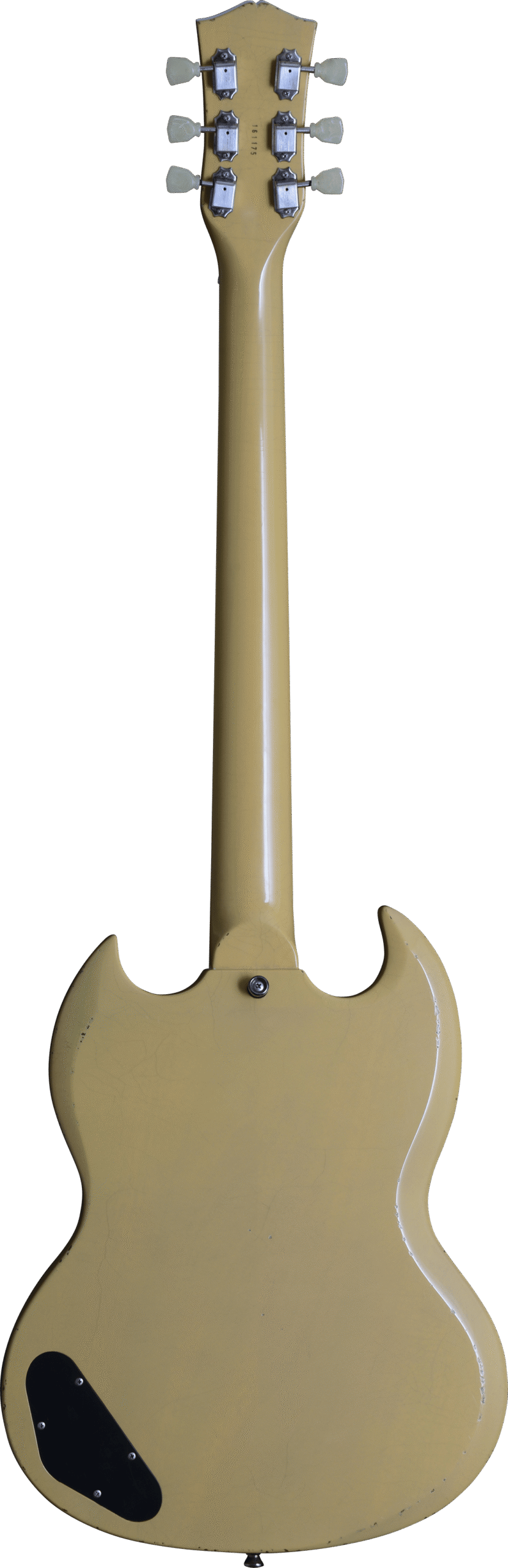 ALBATROZ-65-TV-AGED - GUITARRA ELECTRICA MAYBACH TIPO SG TV YELLOW AGED