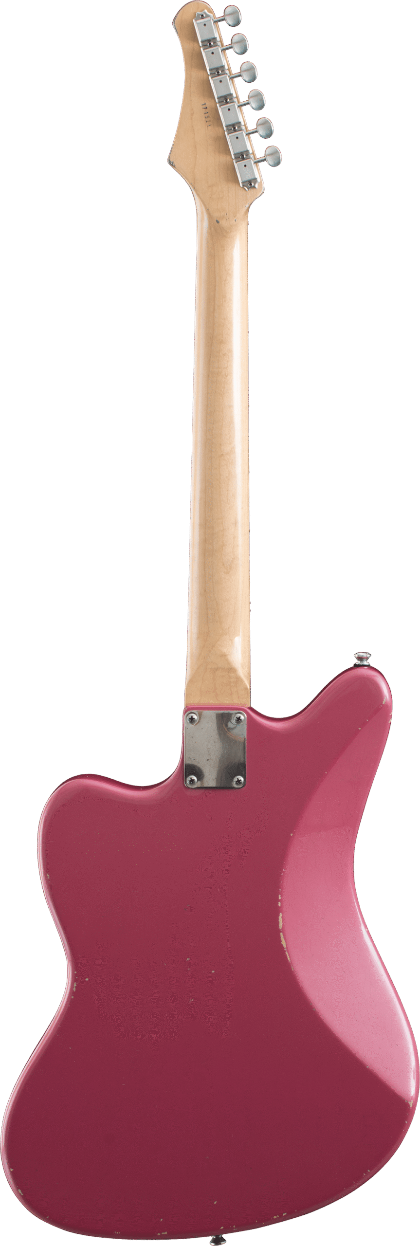 JAZPOLE-BM MAYBACH - GUITARRA ELECTRICA MAYBACH TIPO JAZZMASTER BURGUNDY MIST AGED