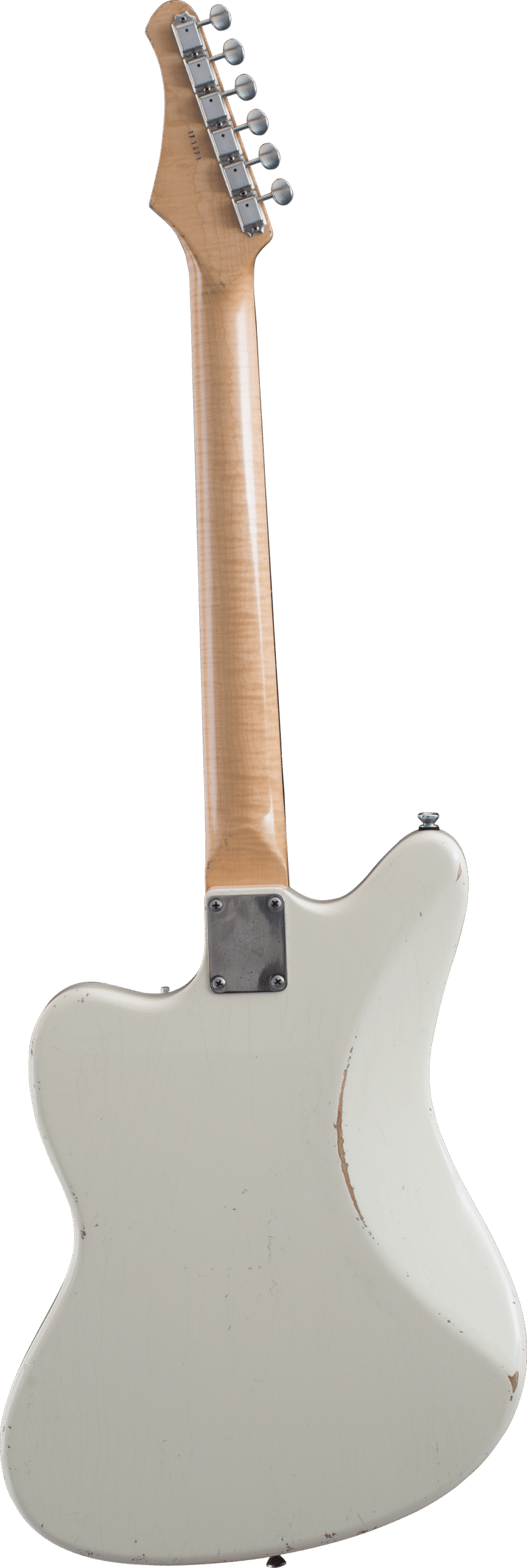 JAZPOLE-VW MAYBACH - GUITARRA ELECTRICA MAYBACH TIPO JAZZMASTER VINTAGE WHITE