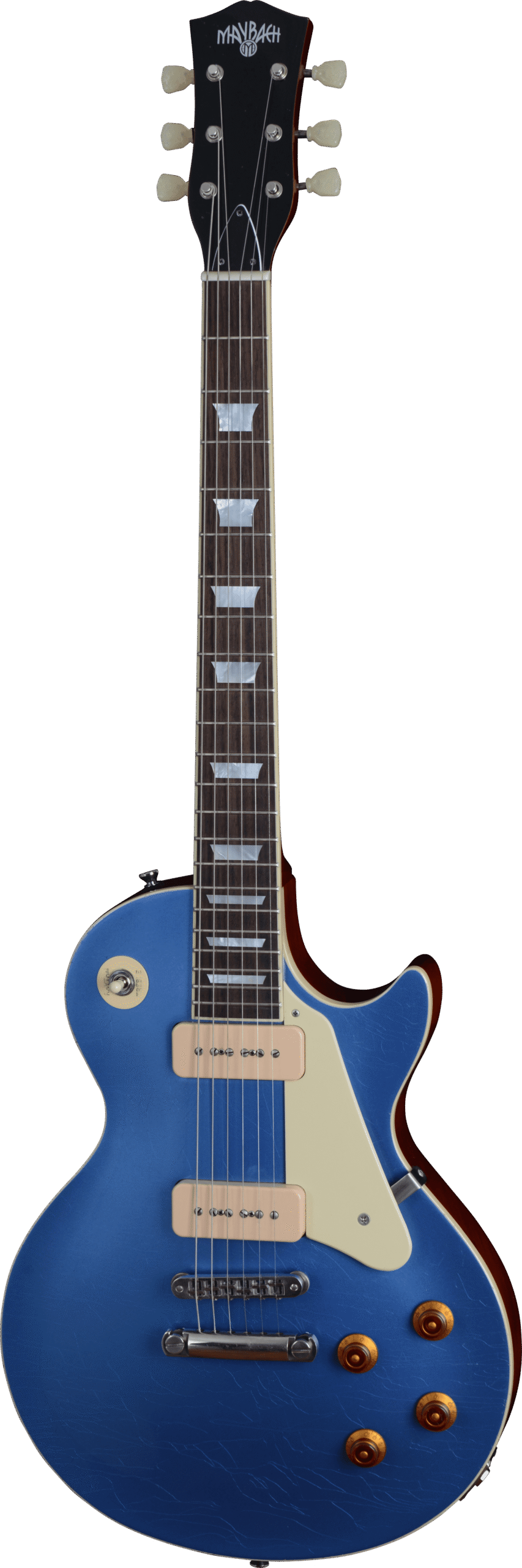 LESTER-PELHAM-BLUE - GUITARRA ELECTRICA MAYBACH TIPO LP STANDARD ´59 AGED