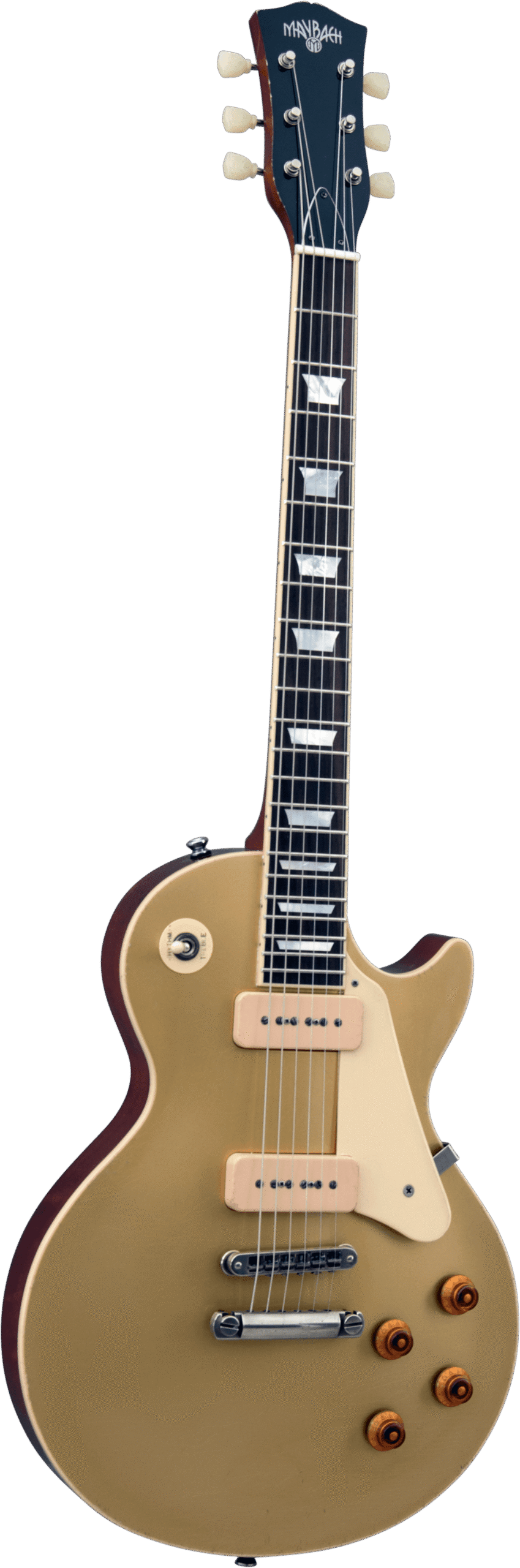 LESTER-GOLD-RUSH-P90 - GUITARRA ELECTRICA MAYBACH TIPO LP STANDARD P90 AGED