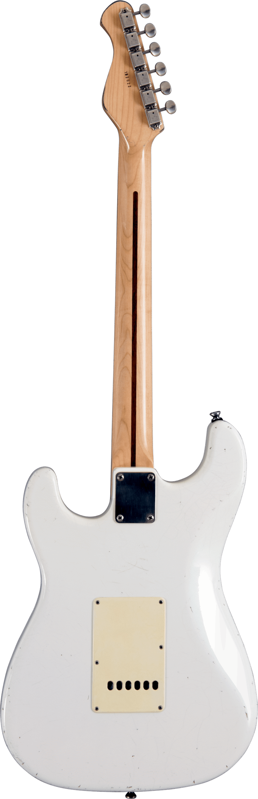 STRADOVARI-S61-OW - GUITARRA ELECTRICA MAYBACH TIPO STRAT ´61 OLYMPIC WHITE AGED CITES 17CZ027200