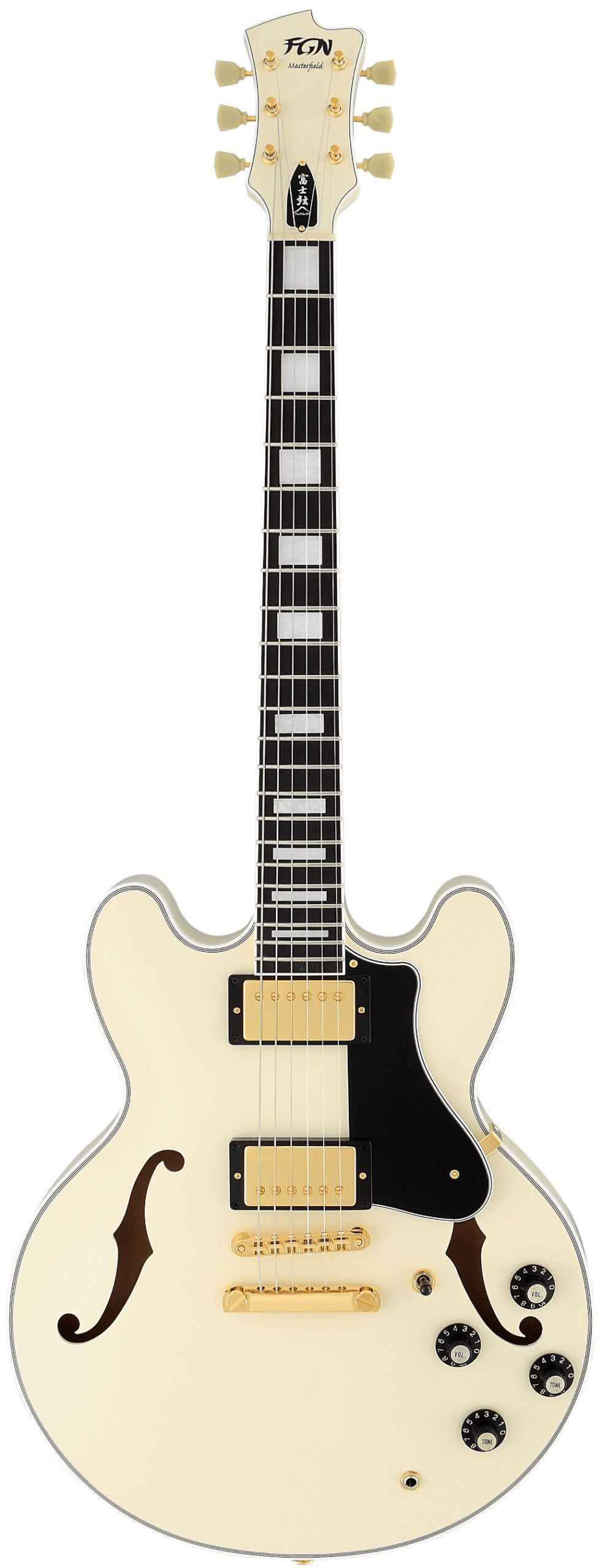 MSA-HP-C/AWH - GUITARRA ELECTRICA FUJIGEN TIPO 335 ANTIQUE WHITE FGN NO CITES
