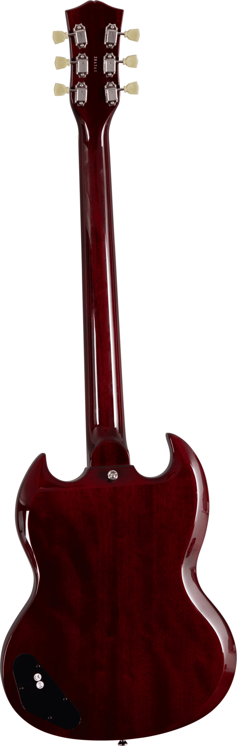 ALBATROZ-65-DW-AGED - GUITARRA ELECTRICA MAYBACH TIPO SG DARK WINERED AGED CITES:17CZ027200