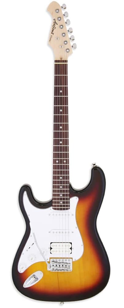 GUITARRA ARIA STG-004-3TS SOMBREADA ZURDA