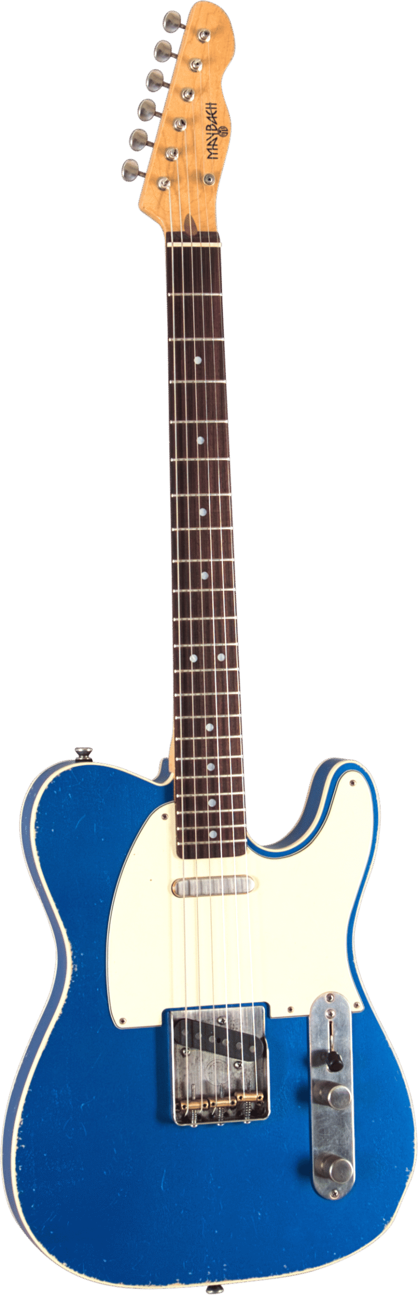 TELEMAN-T61-LPB-AGED - GUITARRA ELECTRICA MAYBACH TIPO TELE ´61 LAKE PLACID BLUE AGED CUSTOM SHOP