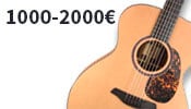 guitarras acústicas entre los 1000 a 2000€