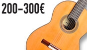 guitarras de 200 a 300€