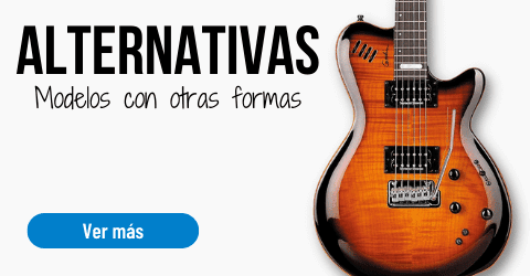 guitarras eléctricas con formas alternativas