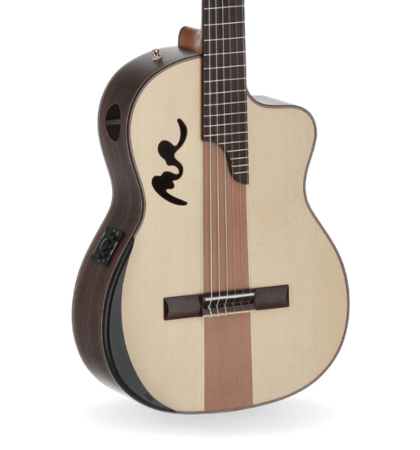 guitarra manuel rodríguez café cortado e palosanto de india